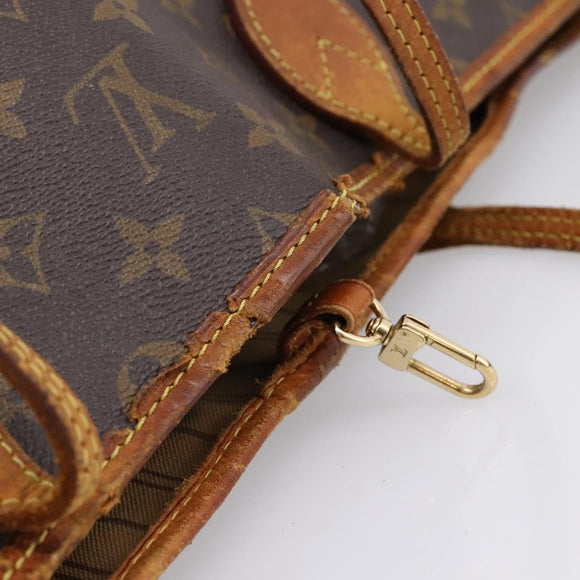 LOUIS VUITTON Monogram Neverfull GM Tote Bag M40157 LV Auth 202247