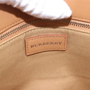 BURBERRY Hand Bag Canvas Yellow Beige Auth 202250A-17