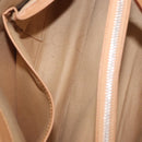 BURBERRY Hand Bag Canvas Yellow Beige Auth 202250A-21