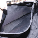 Burberrys Nova Check Tote Bag Canvas Beige Silver Auth 202251A-12