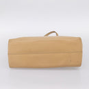 Burberrys Nova Check Tote Bag Canvas Beige Silver Auth 202251A-5