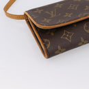 LOUIS VUITTON Monogram Pochette Twin GM Shoulder Bag M51852 LV Auth 202254-14