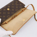 LOUIS VUITTON Monogram Pochette Twin GM Shoulder Bag M51852 LV Auth 202254-10