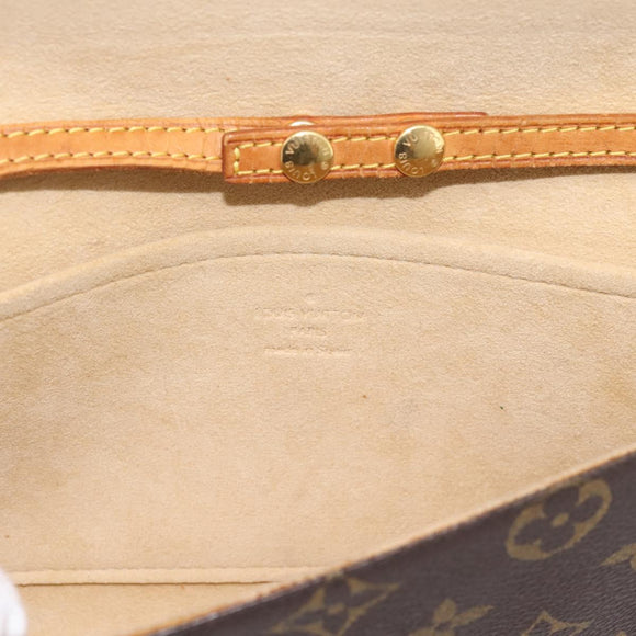 LOUIS VUITTON Monogram Pochette Twin GM Shoulder Bag M51852 LV Auth 202254