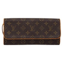 LOUIS VUITTON Monogram Pochette Twin GM Shoulder Bag M51852 LV Auth 202254-13