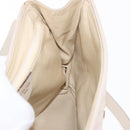 CELINE Shoulder Bag Leather Beige Gold Tone Auth 202258A-20