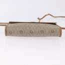 Christian Dior Honeycomb Shoulder Bag PVC Leather Beige Gold Tone Auth 202260-6