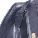 BALLY Shoulder Bag Leather Black Gold Tone Auth 202267A-20