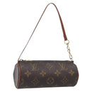 LOUIS VUITTON Monogram Papillon Pouch LV Auth 202270-1