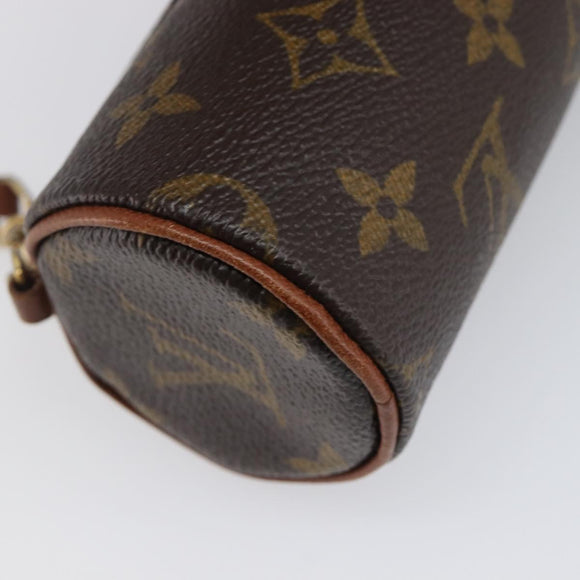 LOUIS VUITTON Monogram Papillon Pouch LV Auth 202270