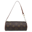 LOUIS VUITTON Monogram Papillon Pouch LV Auth 202270-2
