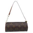 LOUIS VUITTON Monogram Papillon Pouch LV Auth 202270-3