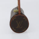 LOUIS VUITTON Monogram Papillon Pouch LV Auth 202270-5