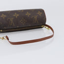 LOUIS VUITTON Monogram Papillon Pouch LV Auth 202270-7
