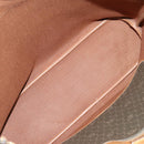 Christian Dior Honeycomb Tote Bag PVC Leather Khaki Gold Tone Auth 202274-12