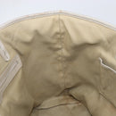 BVLGARI Tote Bag Leather Silver Auth 202279-16