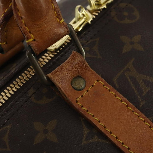 LOUIS VUITTON Monogram Keepall 50 Boston Bag M41426 LV Auth 202283A