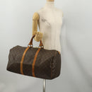 LOUIS VUITTON Monogram Keepall 50 Boston Bag M41426 LV Auth 202283A-22