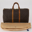 LOUIS VUITTON Monogram Keepall 50 Boston Bag M41426 LV Auth 202283A-23
