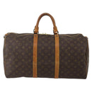 LOUIS VUITTON Monogram Keepall 50 Boston Bag M41426 LV Auth 202283A-3