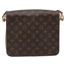 LOUIS VUITTON Monogram Cartouchiere GM Shoulder Bag M51252 LV Auth 202286-2