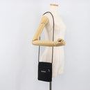 BALENCIAGA Explorer Shoulder Bag Canvas Black White 532298 Auth 202287A-23