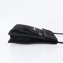 BALENCIAGA Explorer Shoulder Bag Canvas Black White 532298 Auth 202287A-4