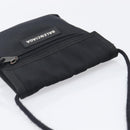 BALENCIAGA Explorer Shoulder Bag Canvas Black White 532298 Auth 202287A-6