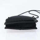 BALENCIAGA Explorer Shoulder Bag Canvas Black White 532298 Auth 202287A-9