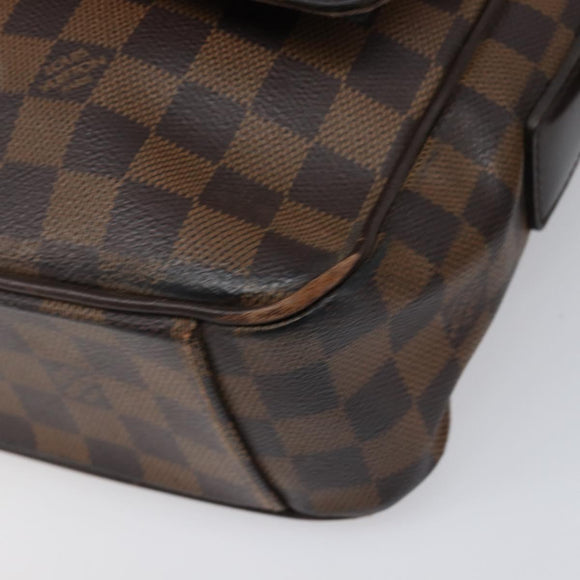 LOUIS VUITTON Damier Ebene Shelton MM Shoulder Bag N41149 LV Auth 202289