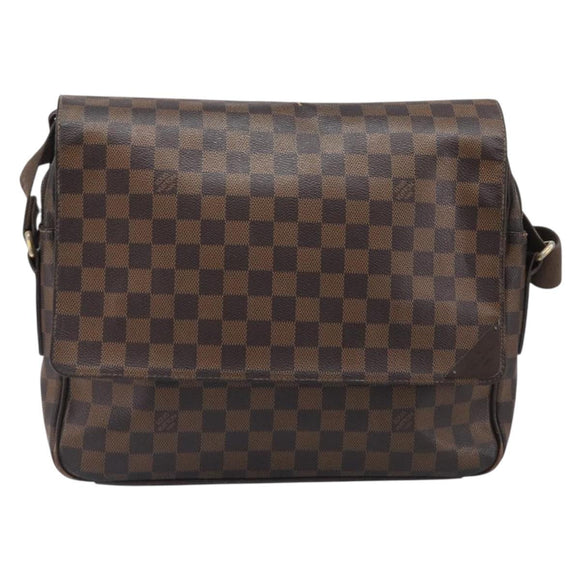 LOUIS VUITTON Damier Ebene Shelton MM Shoulder Bag N41149 LV Auth 202289