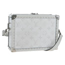 LOUIS VUITTON Tiger Lama Monogram Clutch Box White LV Auth 202290SAM-1