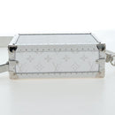 LOUIS VUITTON Tiger Lama Monogram Clutch Box White LV Auth 202290SAM-8