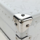 LOUIS VUITTON Tiger Lama Monogram Clutch Box White LV Auth 202290SAM-20