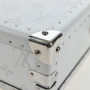 LOUIS VUITTON Tiger Lama Monogram Clutch Box White LV Auth 202290SAM-23