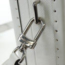 LOUIS VUITTON Tiger Lama Monogram Clutch Box White LV Auth 202290SAM-24