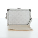 LOUIS VUITTON Tiger Lama Monogram Clutch Box White LV Auth 202290SAM-12
