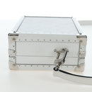 LOUIS VUITTON Tiger Lama Monogram Clutch Box White LV Auth 202290SAM-7