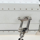 LOUIS VUITTON Tiger Lama Monogram Clutch Box White LV Auth 202290SAM-14
