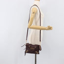 BALENCIAGA Classic Metallic Edge Nano City Leather Bordeaux 505982 Auth 202292V-29