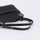 GUCCI GG Canvas Tote Bag Black Gold Tone 121023 Auth 202293A-7