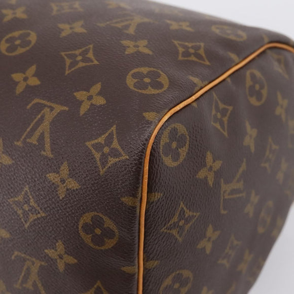 LOUIS VUITTON Monogram Speedy 35 Hand Bag M41524 LV Auth 202296V