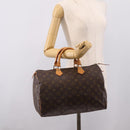 LOUIS VUITTON Monogram Speedy 35 Hand Bag M41524 LV Auth 202296V-20