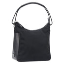 GUCCI Shoulder Bag Canvas Black Silver 001 3766 Auth 202299A-1