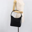 GUCCI Shoulder Bag Canvas Black Silver 001 3766 Auth 202299A-23