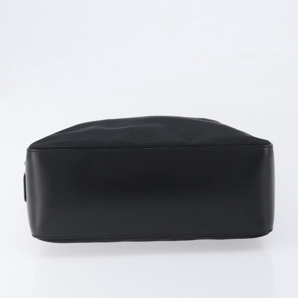 GUCCI Shoulder Bag Canvas Black Silver 001 3766 Auth 202299A