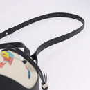 LOEWE Paula's Ibiza Collaboration Bag Canvas 2way Ivory Silver Auth 202301M-15