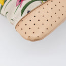 GUCCI flora Shoulder Bag Canvas Multicolor Gold Tone 145857 Auth 202303A-13