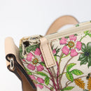 GUCCI flora Shoulder Bag Canvas Multicolor Gold Tone 145857 Auth 202303A-14