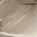 GUCCI flora Shoulder Bag Canvas Multicolor Gold Tone 145857 Auth 202303A-16